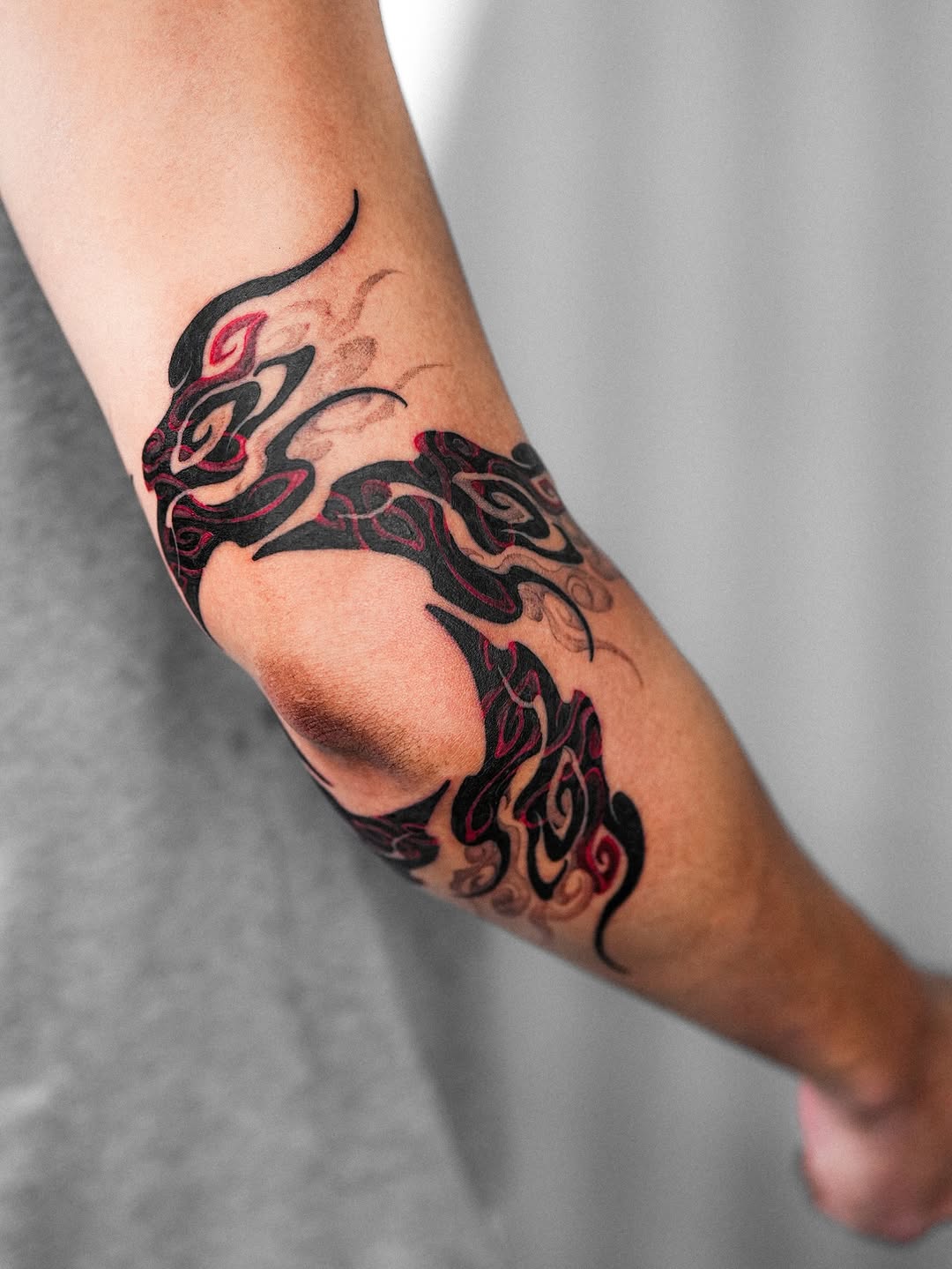 Tattoo by @a_flow_to — blackwork, tribal