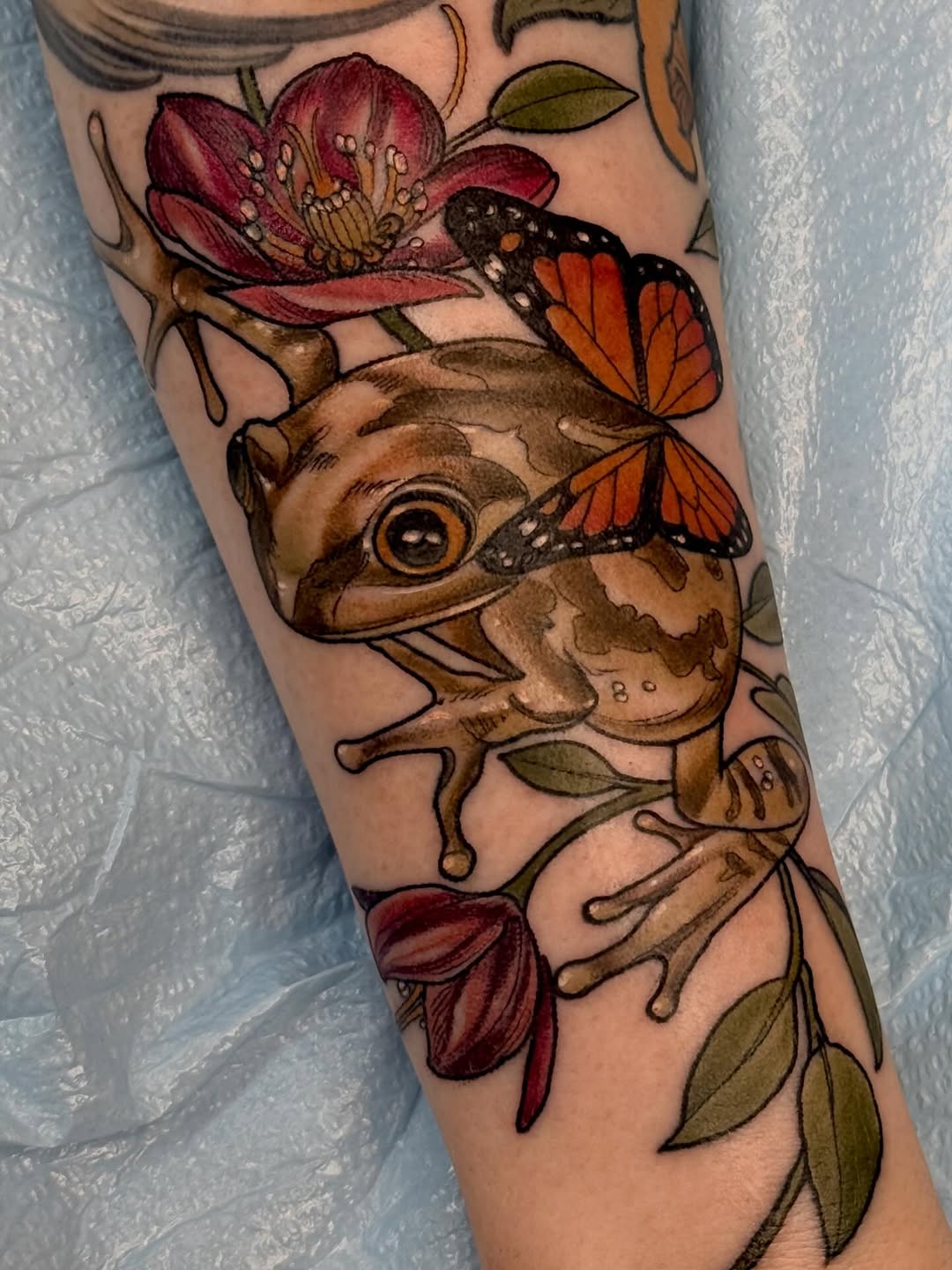 Tattoo by @rachaelshelly — illustrative, realism