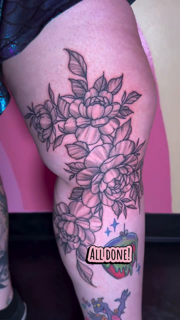 Tattoo by @cookie.inkz — neo_traditional, black_and_grey