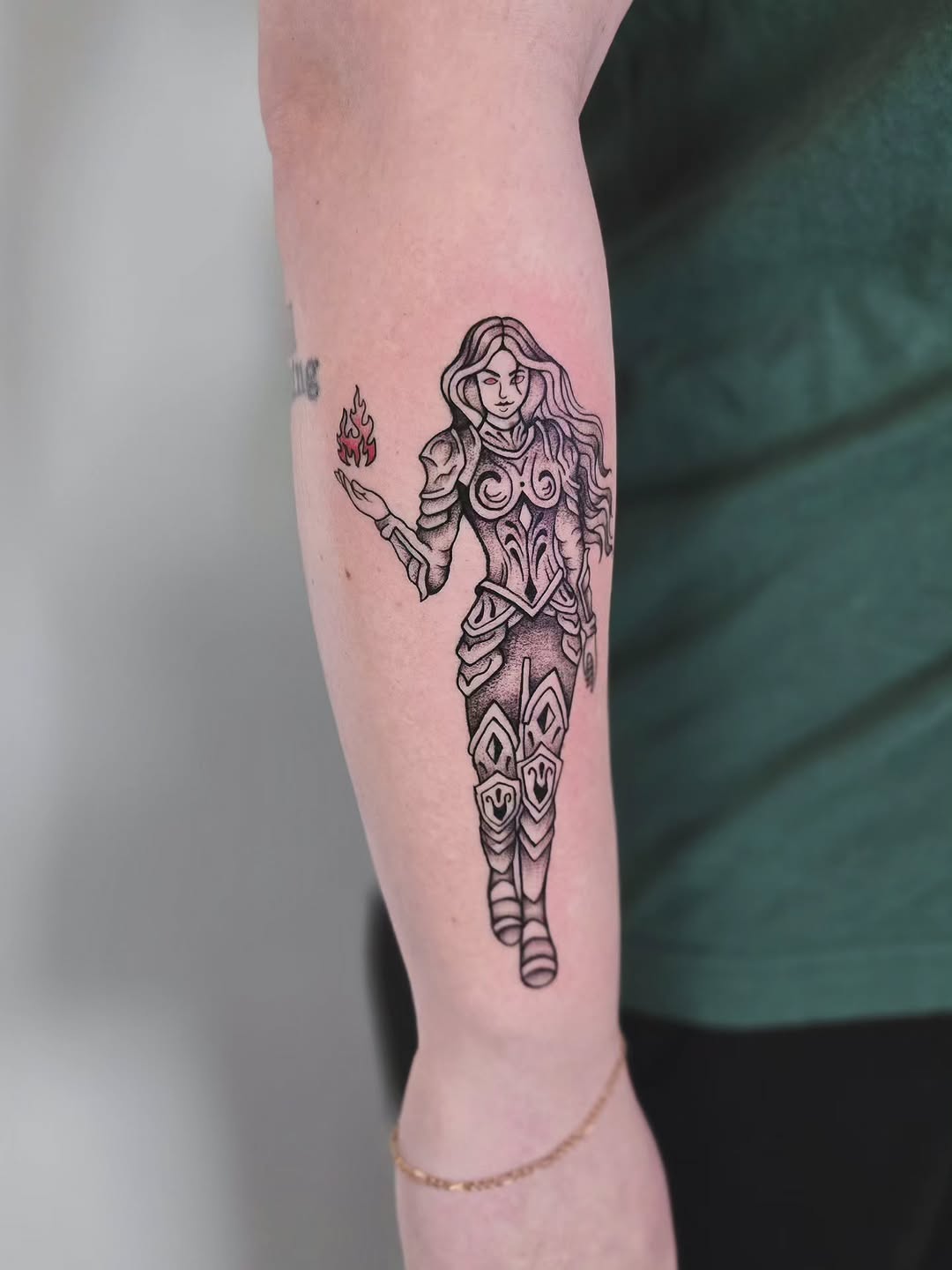 Tattoo by @kirstielewtattoo β black_and_grey