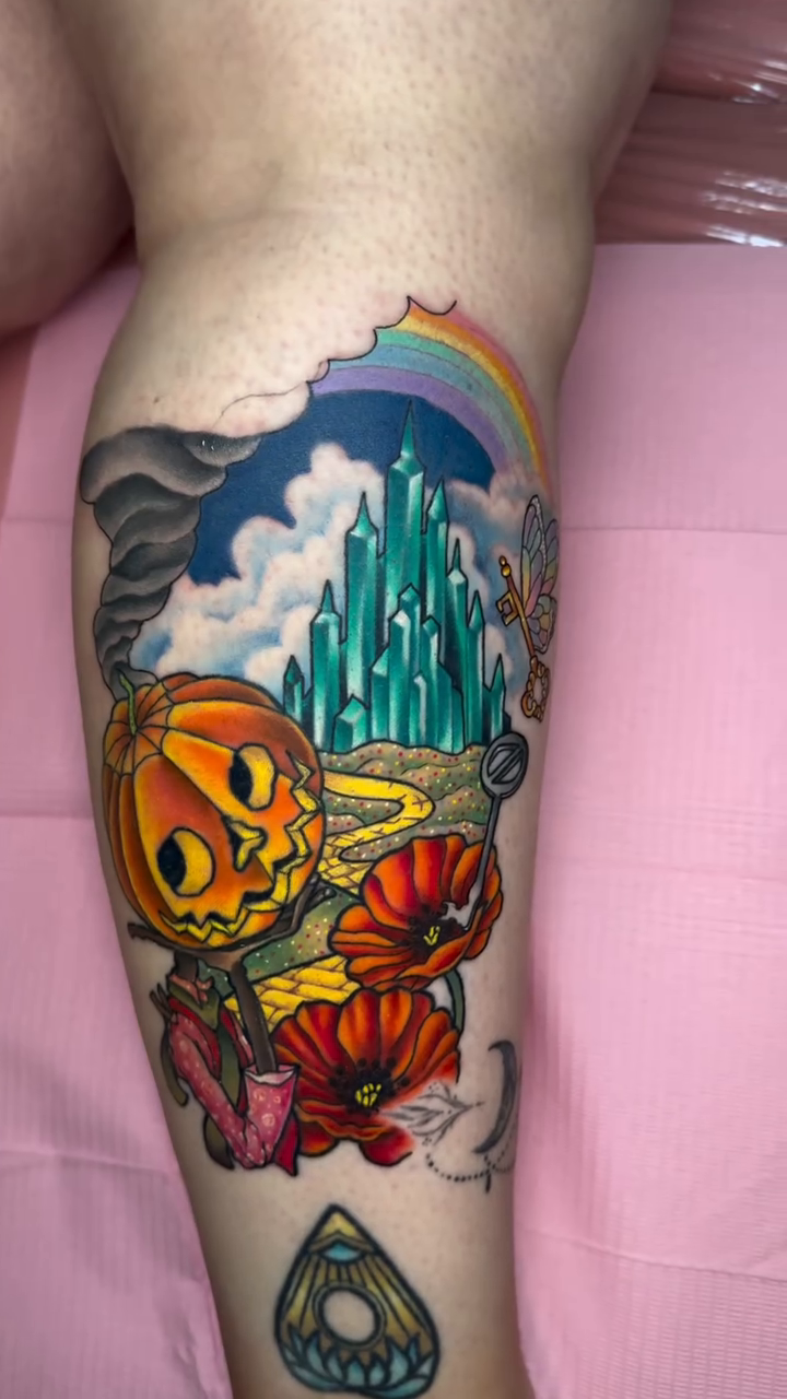 Tattoo by @erintattoos — illustrative, neo_traditional