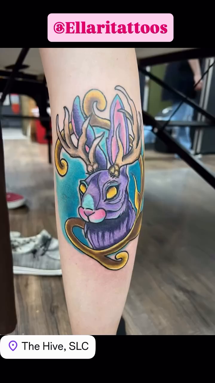 Tattoo by @ellaritattoos โ illustrative, color
