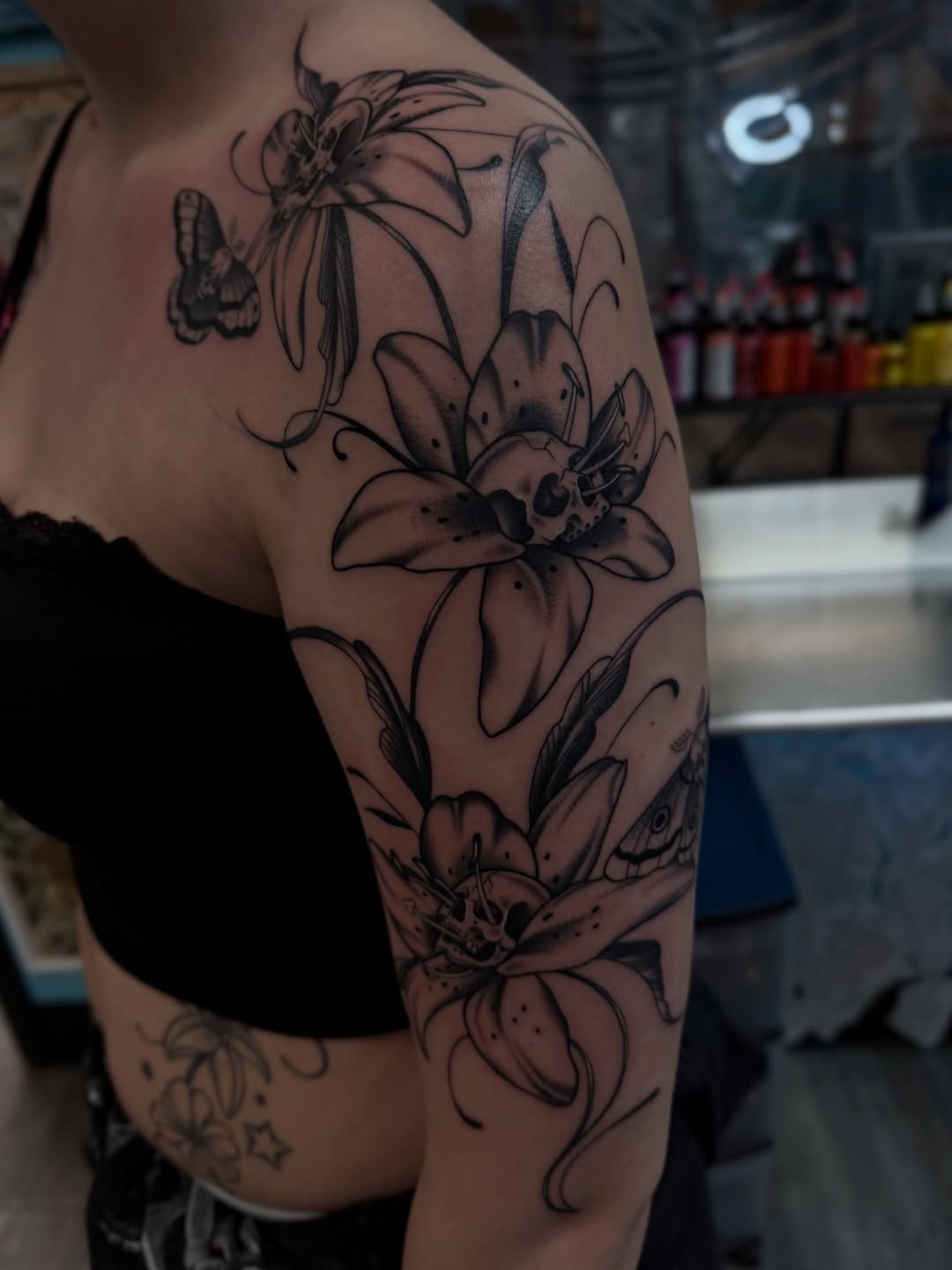 Tattoo by @tattoosbyilona — black_and_grey