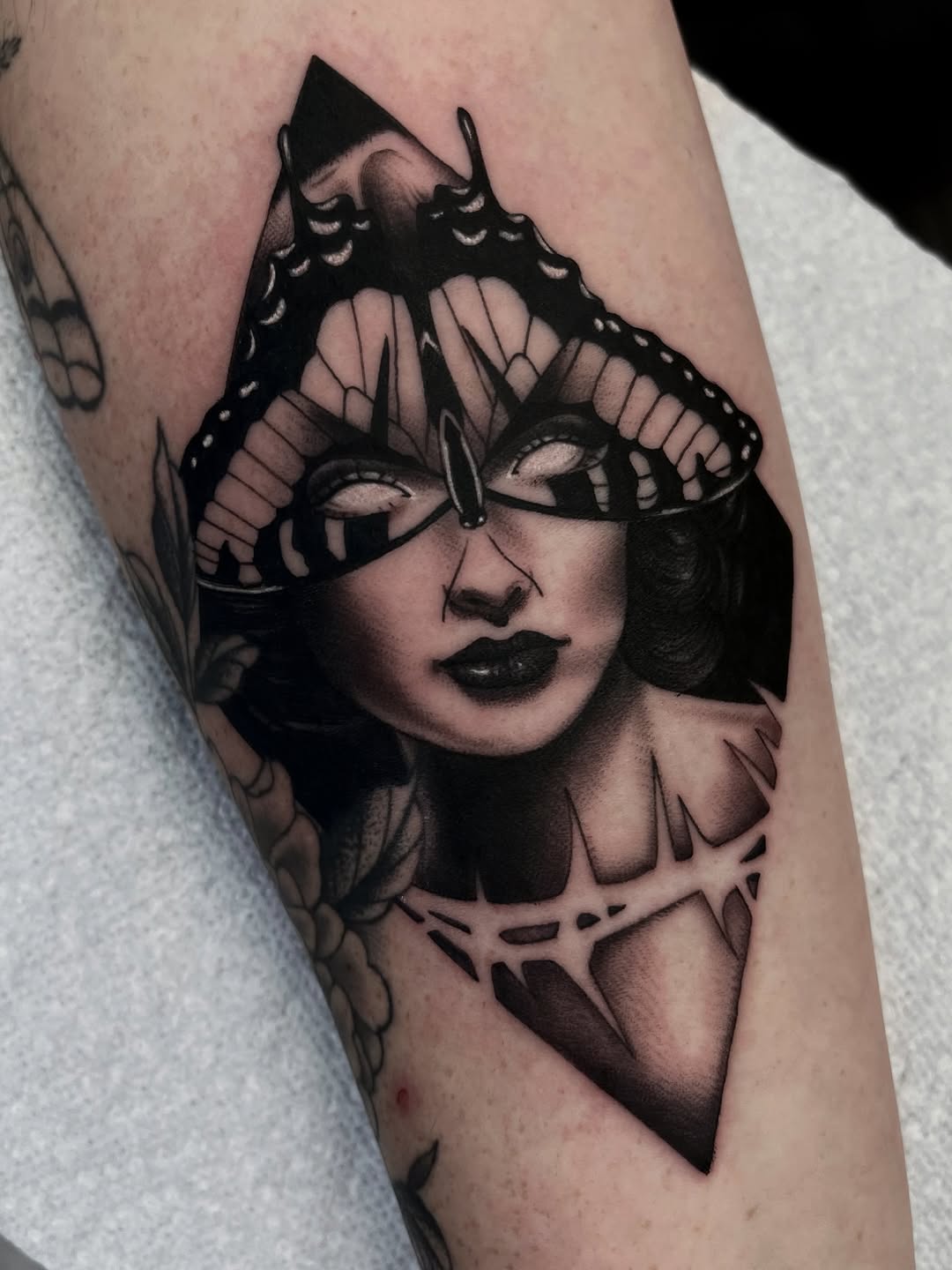 Tattoo by @tattoosbyilona — black_and_grey, realism