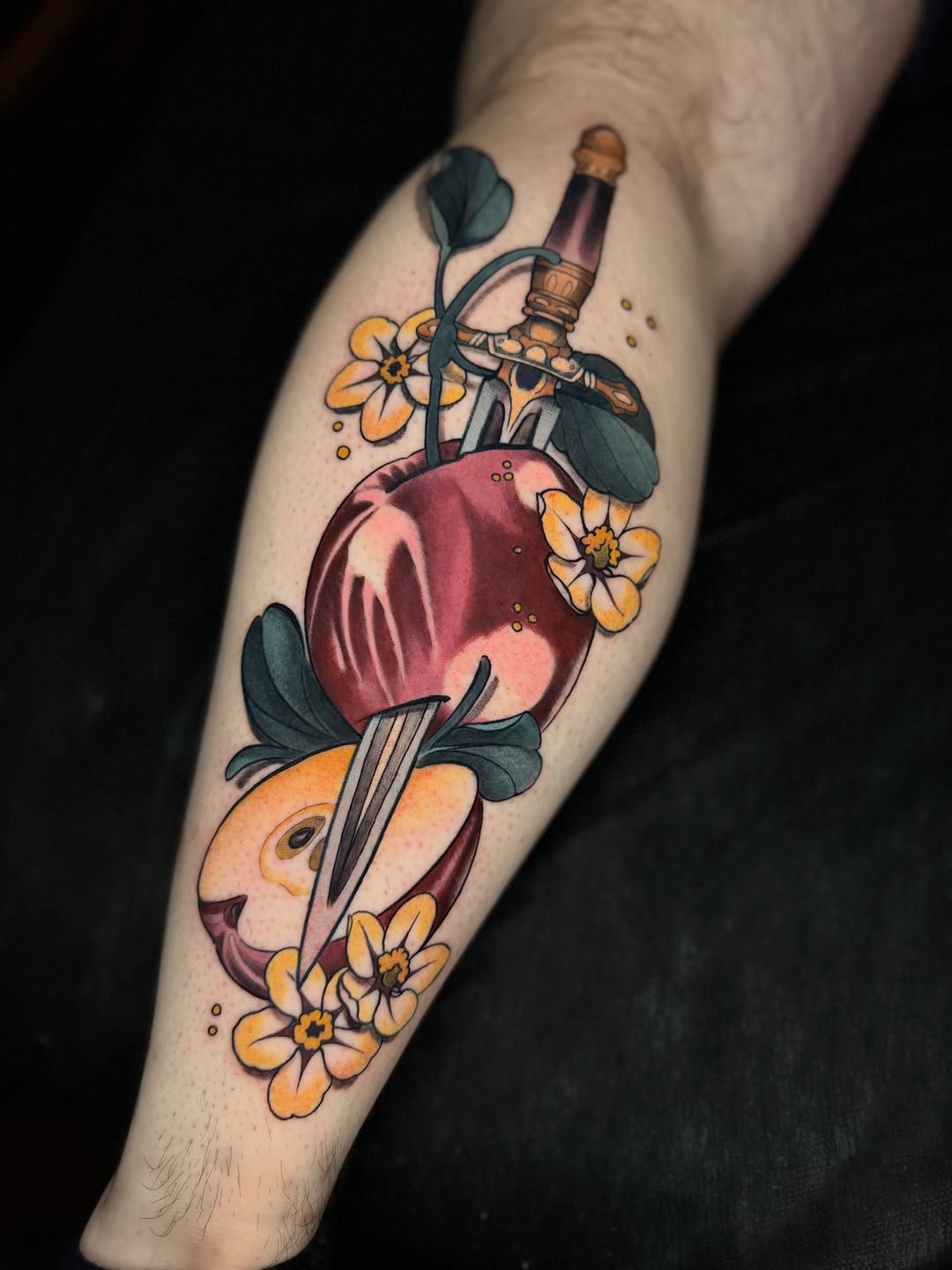 Tattoo by @devoknee — neo_traditional, realism