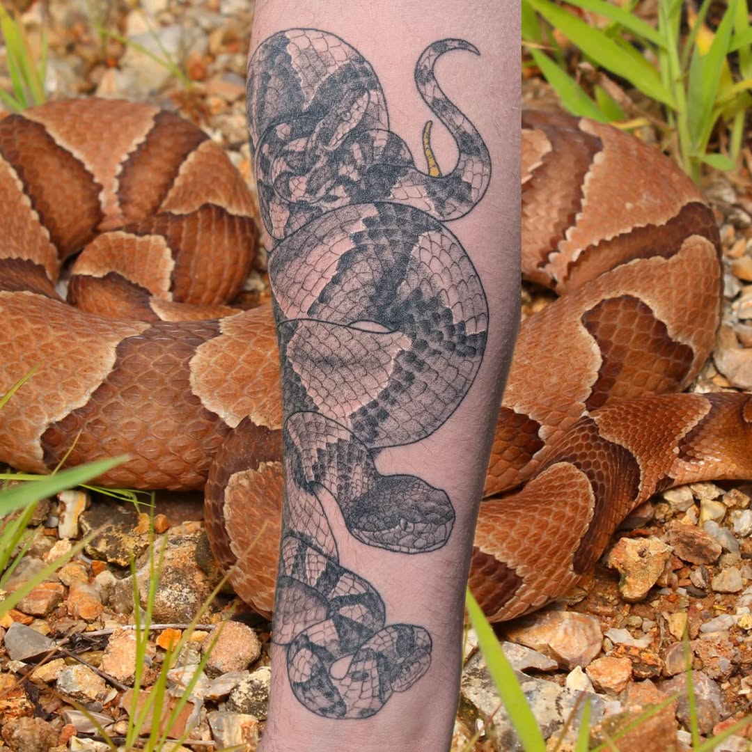 Tattoo by @crappie.tatts — black_and_grey, realism