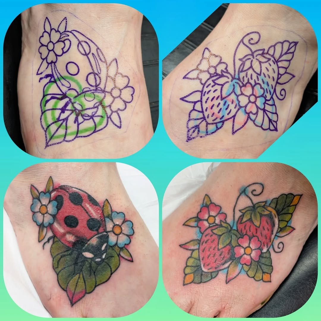 Tattoo by @crappie.tatts — american_traditional, illustrative