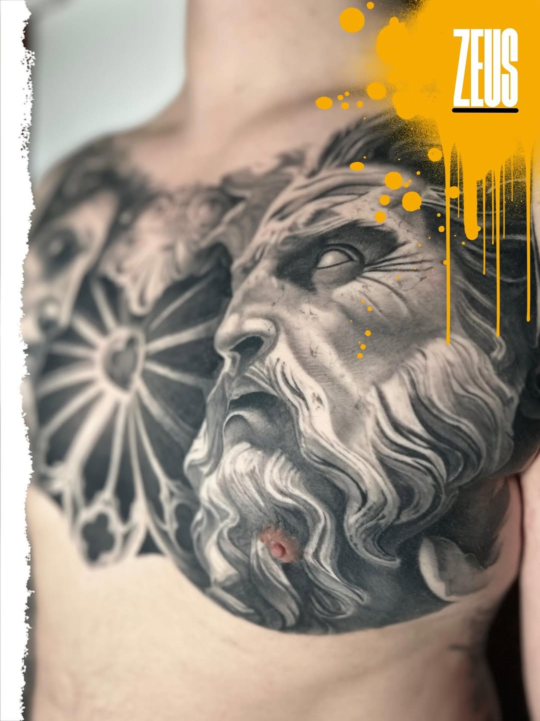 Tattoo by @eltche_artiste — realism, black_and_grey