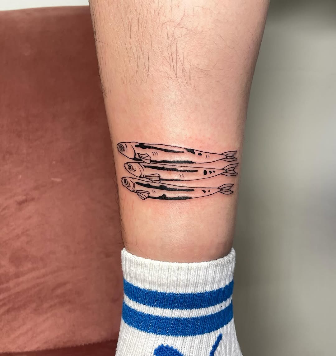 Tattoo by @iris.tats — illustrative, fine_line