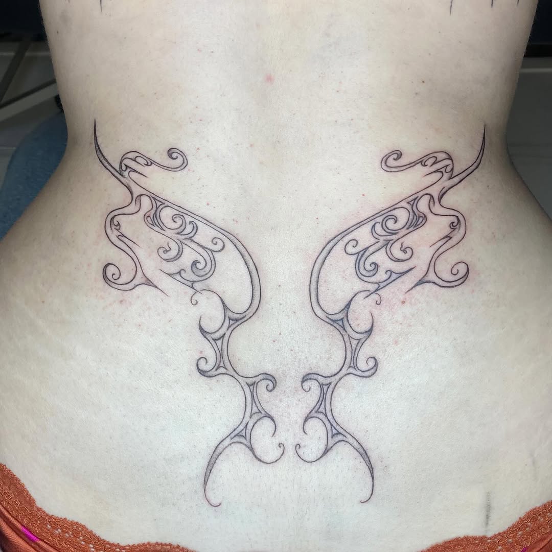 Tattoo by @supercutetattoo — ornamental, fine_line