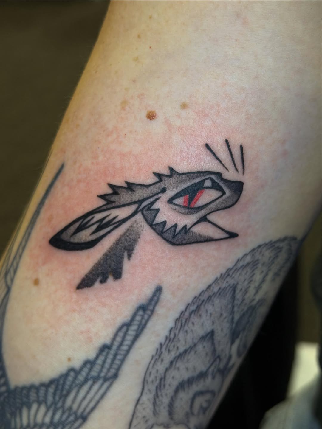 Tattoo by @l0ufio — new_school, black_and_grey
