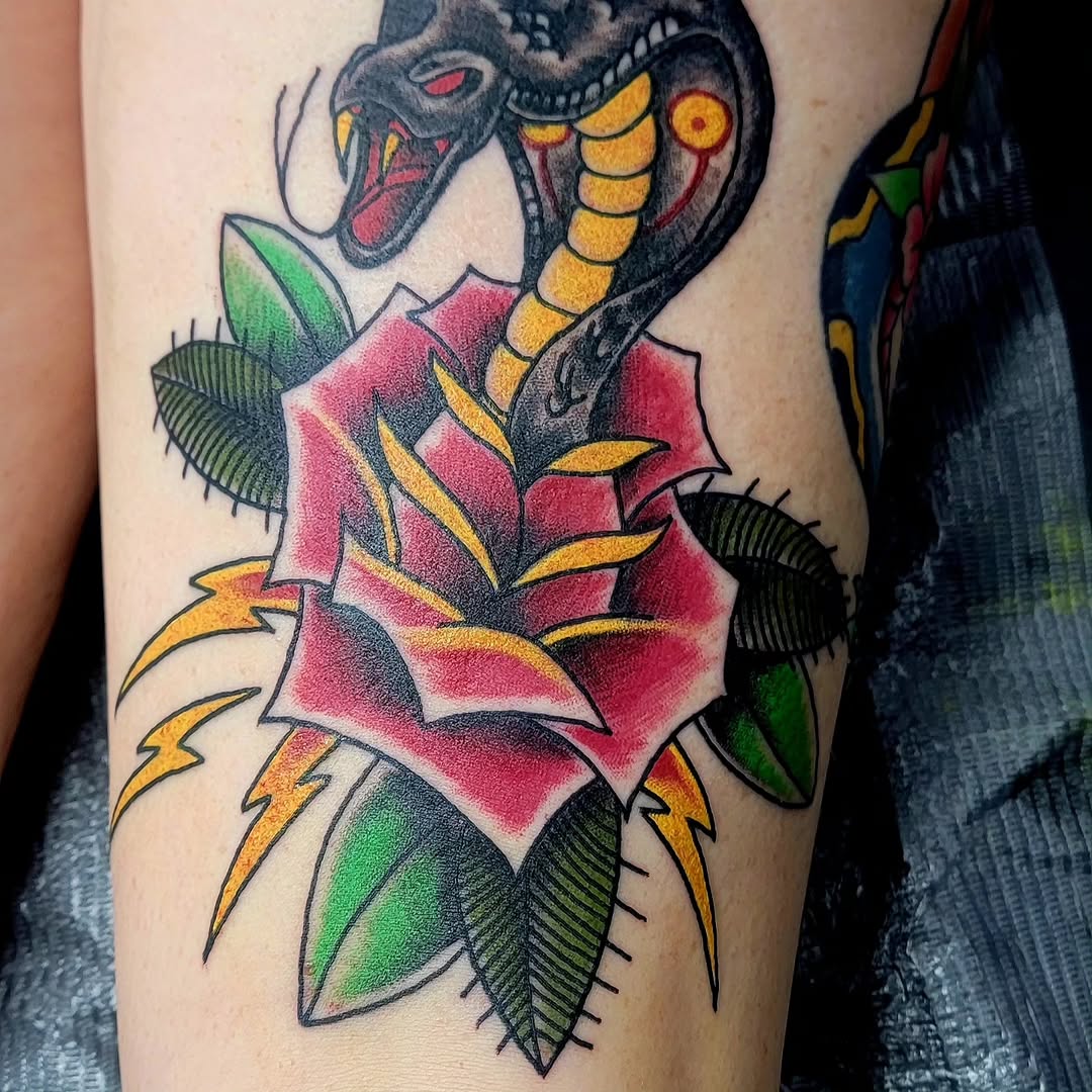 Tattoo by @painforsaletattooing_ — american_traditional