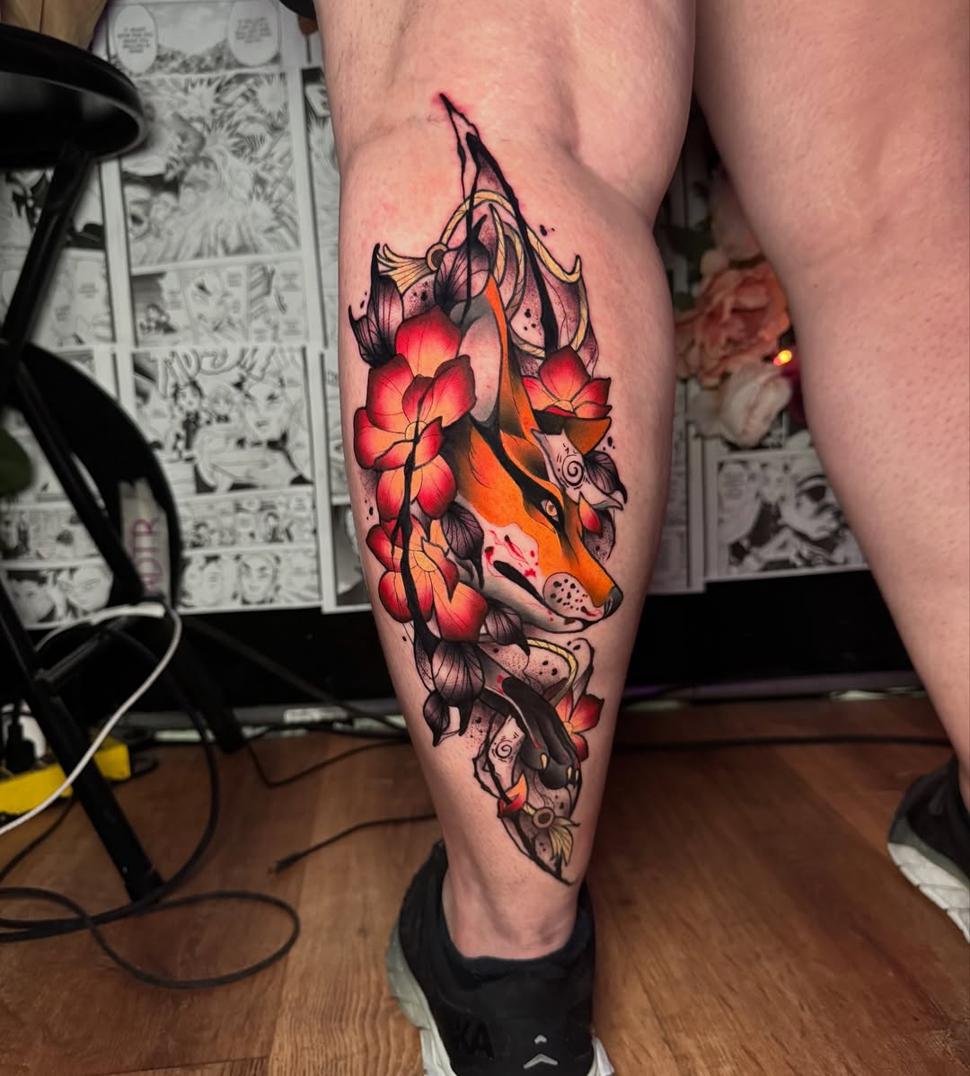 Tattoo by @shortyadtrtattoos — japanese_irezumi, neo_traditional