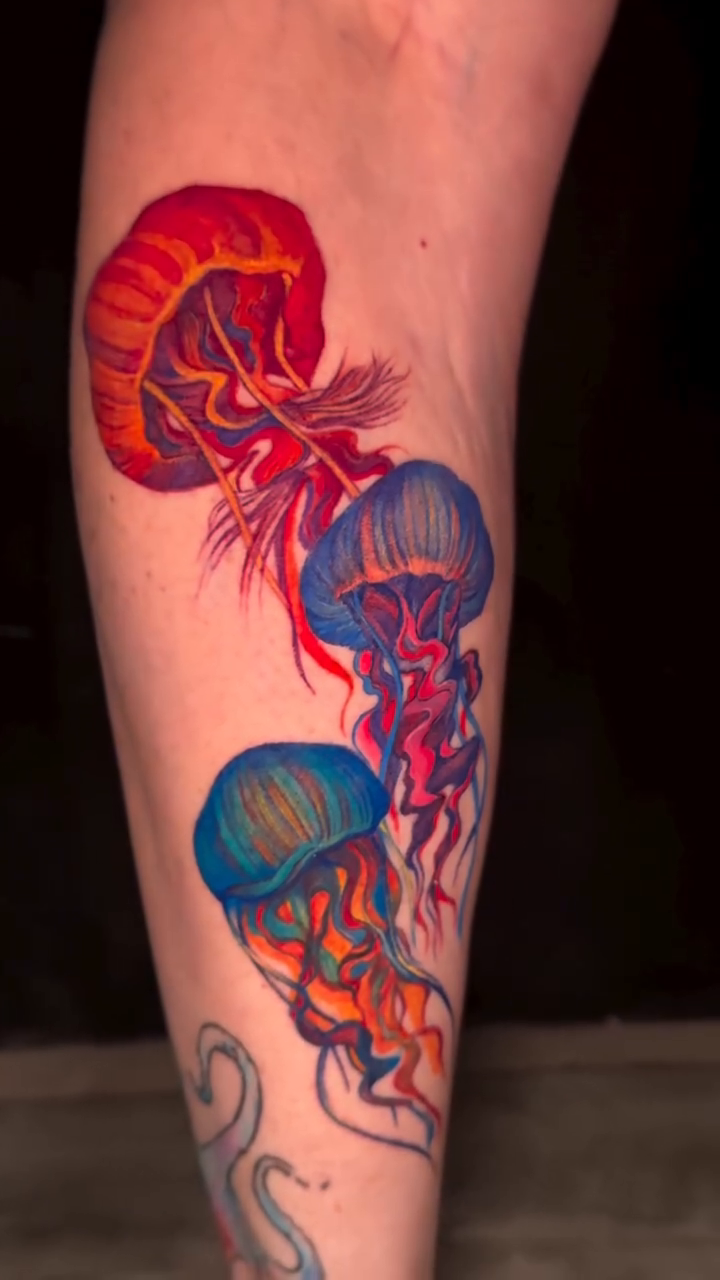 Tattoo by @squidink.ks — realism, color