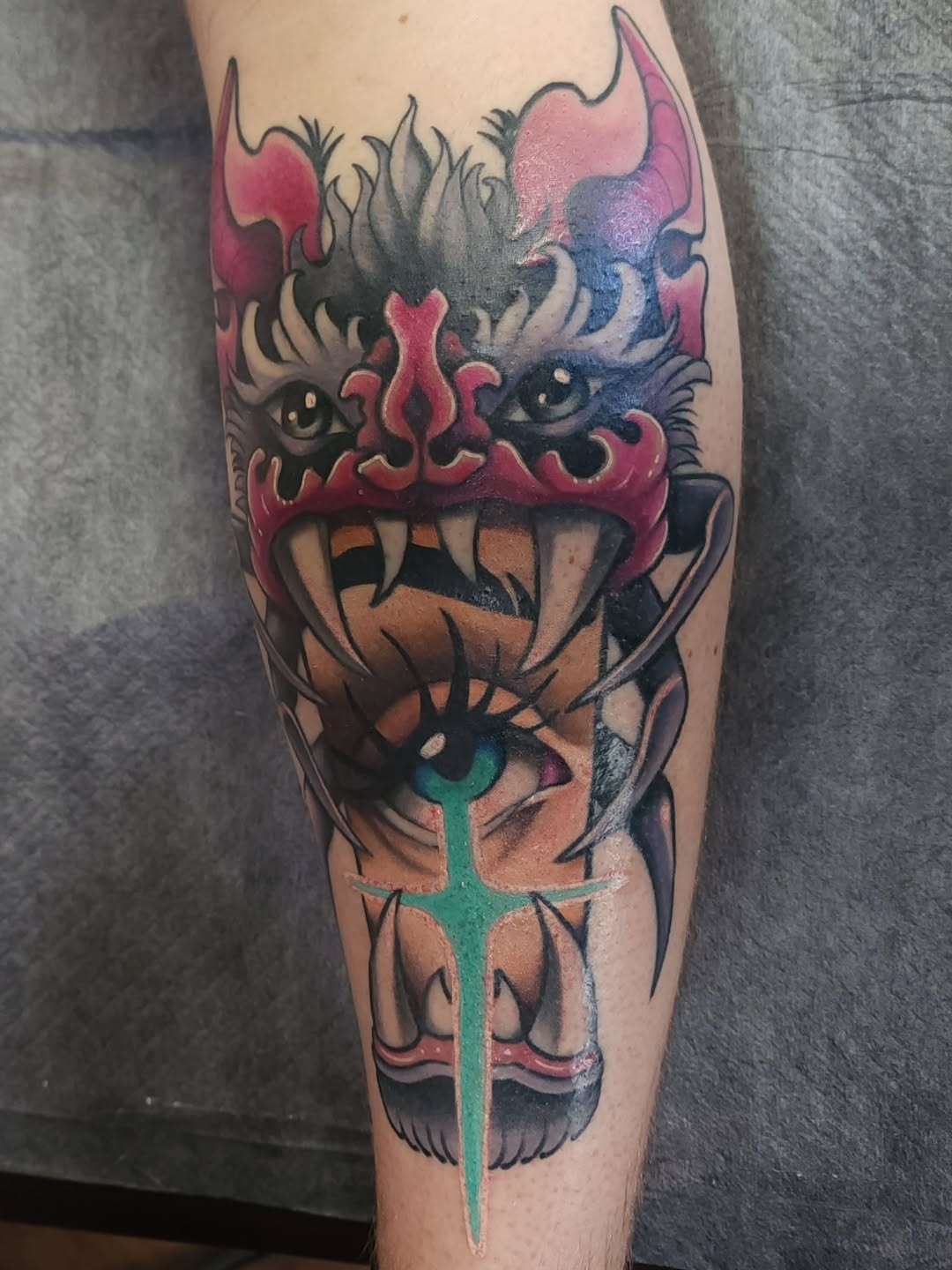 Tattoo by @meekotattoos — new_school