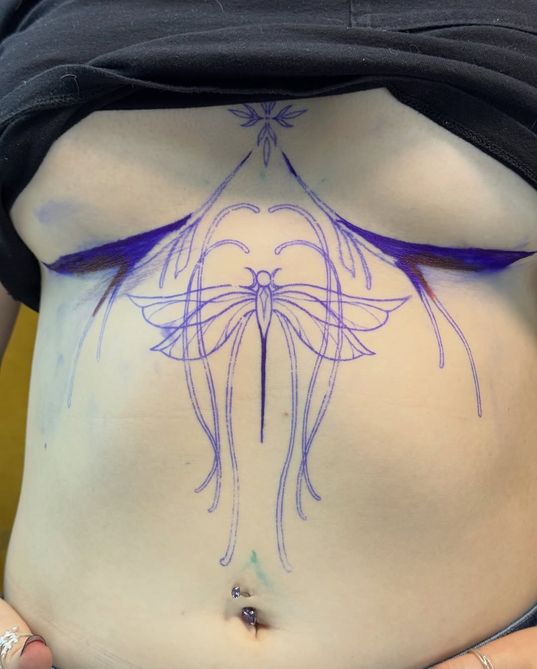Tattoo by @livingsticker — fine_line, ornamental