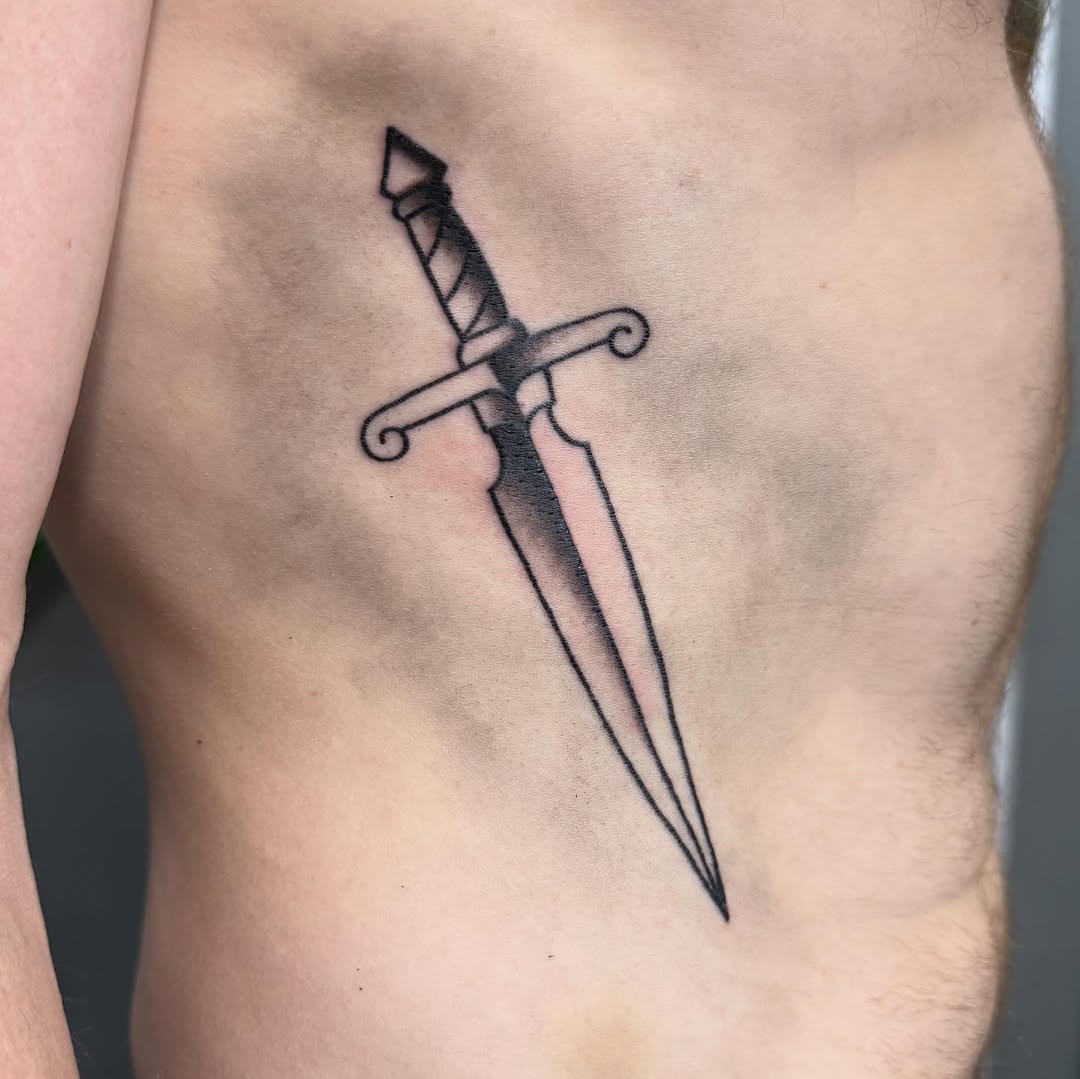 Tattoo by @hunterbeyertattoos — american_traditional, black_and_grey