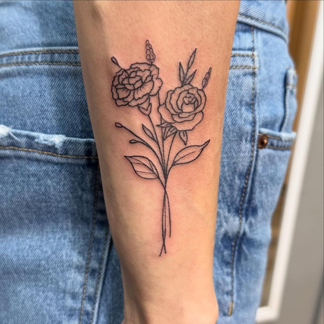 Tattoo by @hunterbeyertattoos — fine_line, illustrative