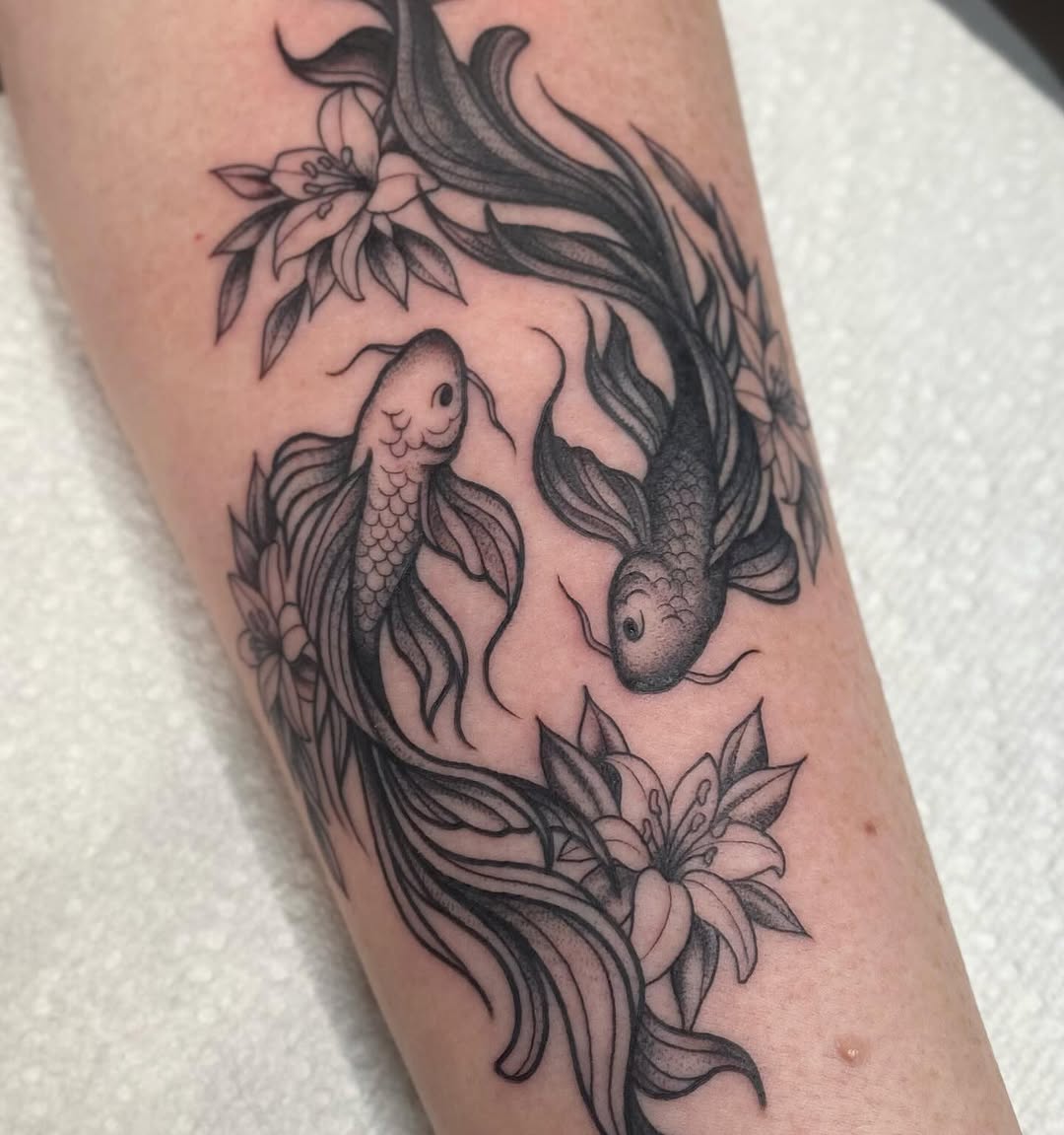 Tattoo by @kieratattoos — illustrative, black_and_grey