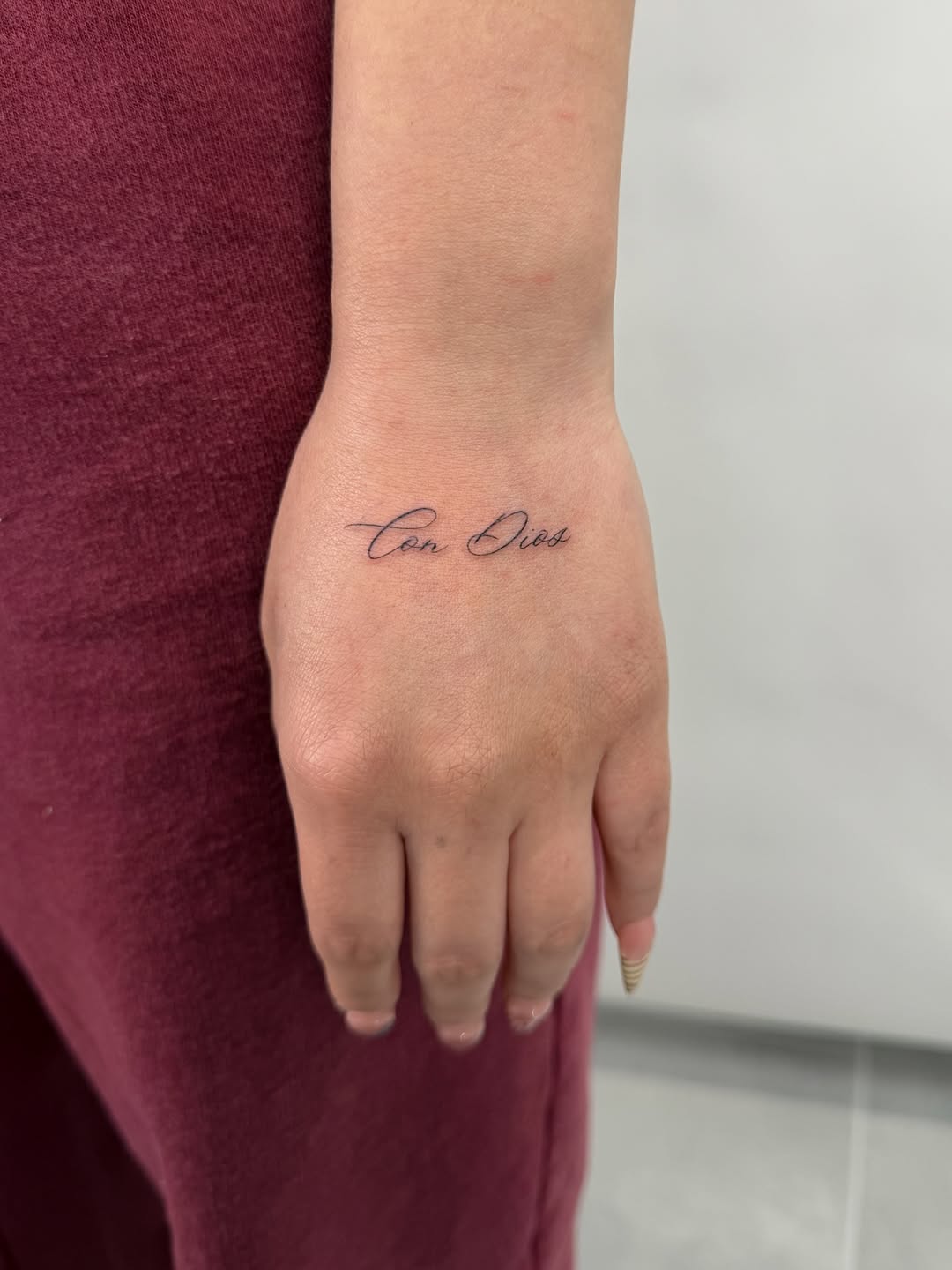 Tattoo by @inkedxalex β lettering_script, fine_line