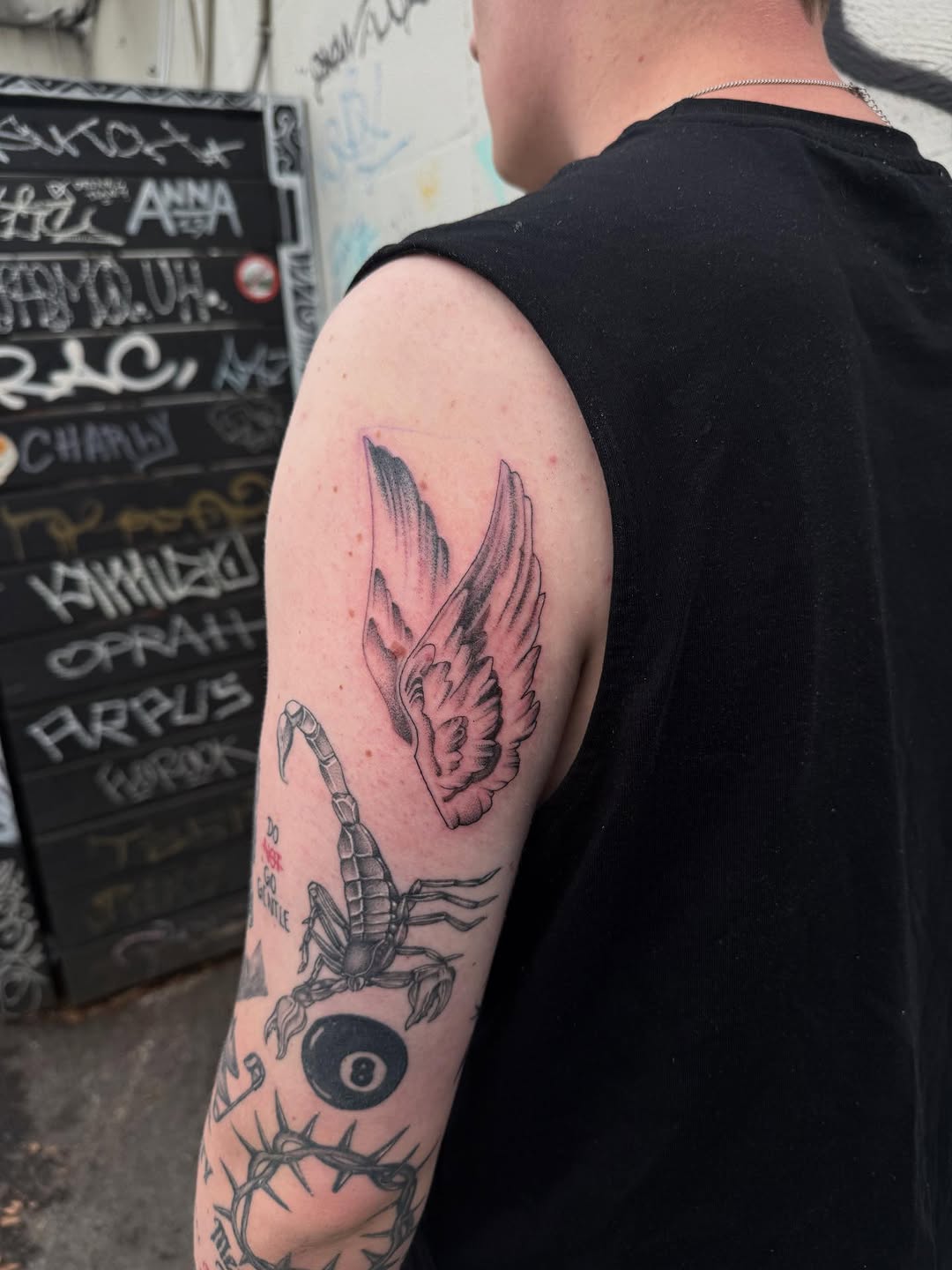 Tattoo by @tankiesfrattoos — black_and_grey, realism