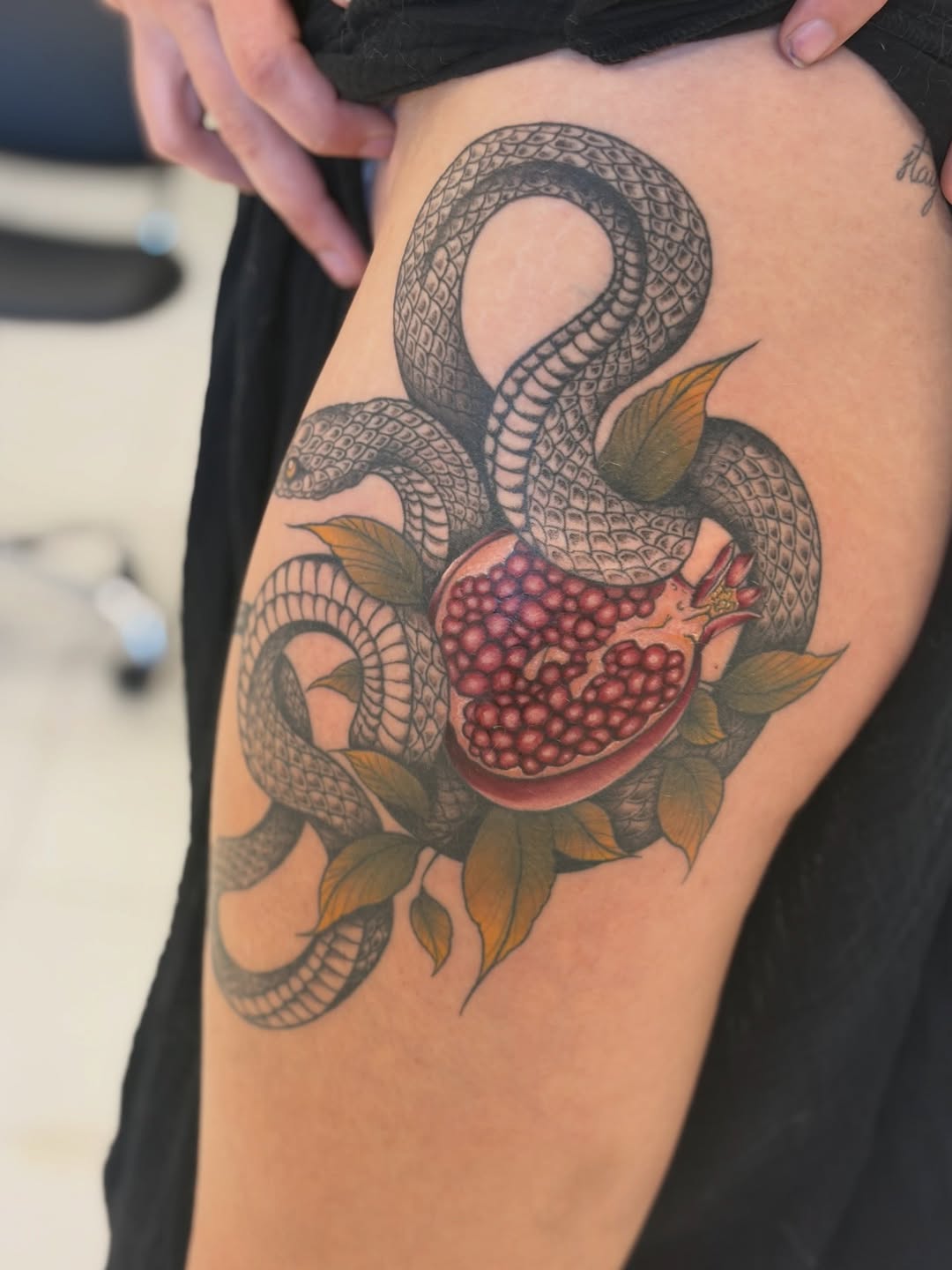 Tattoo by @dahl_house_art — realism, black_and_grey