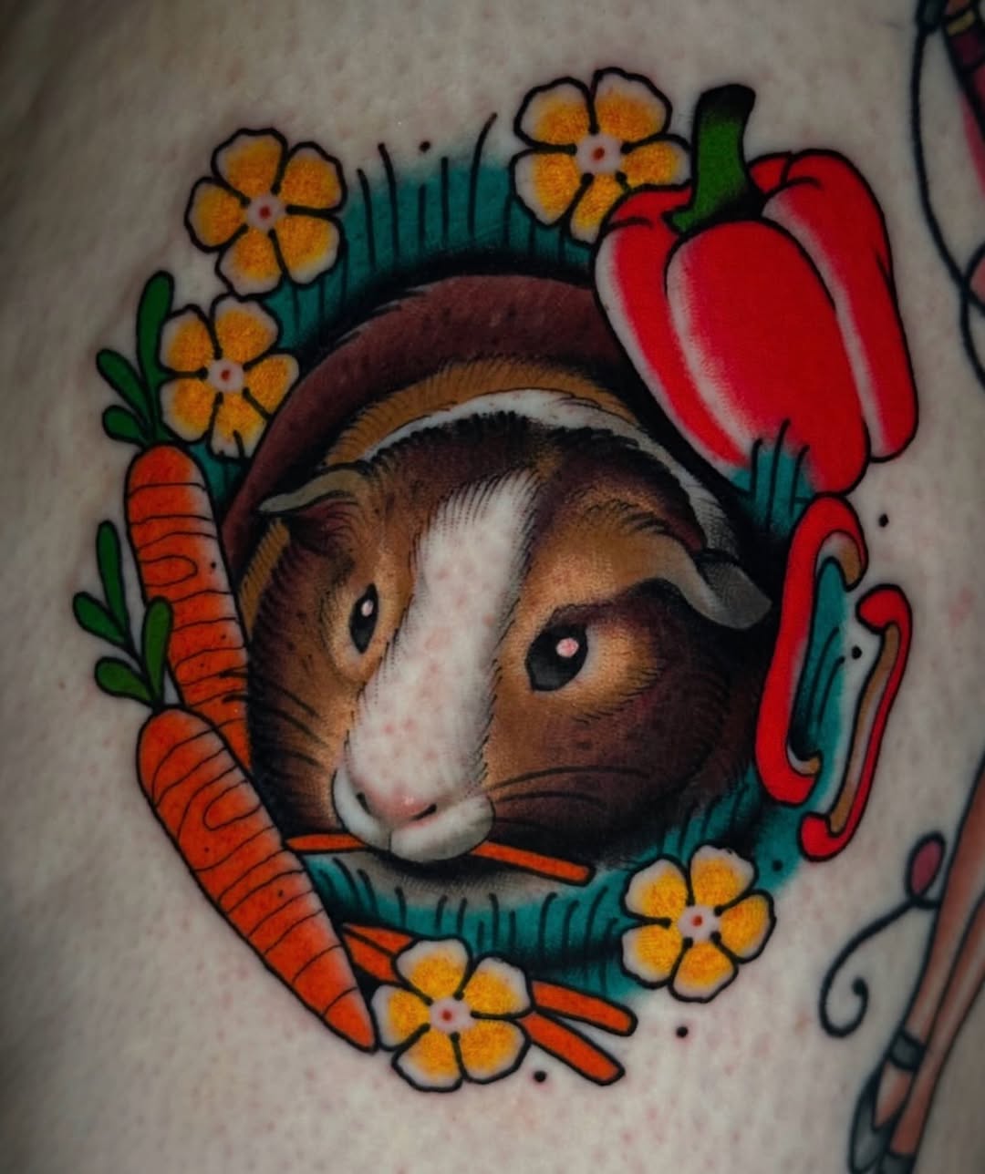 Tattoo by @scab.tailor — neo_traditional, realism