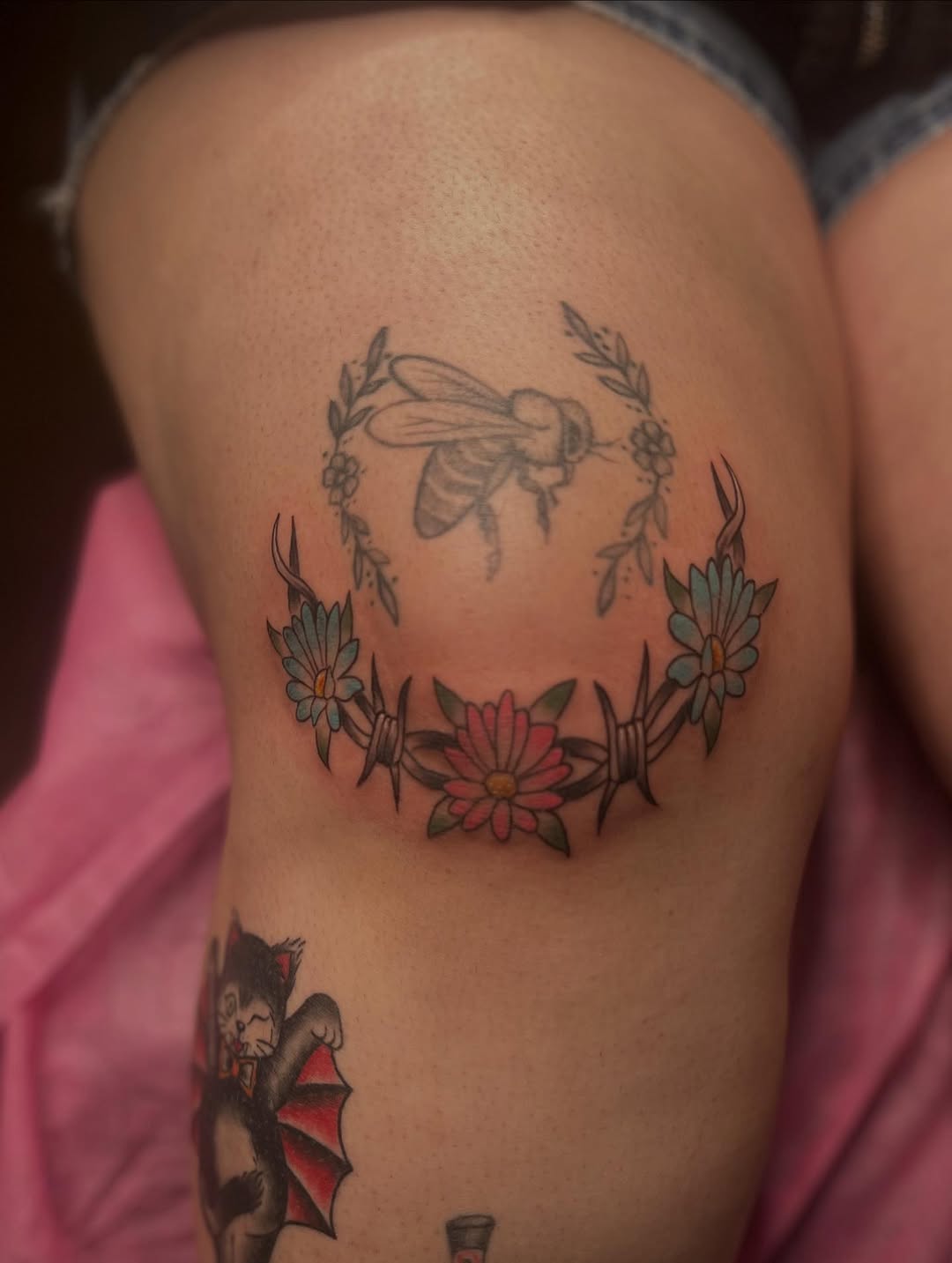 Tattoo by @lovebugtattoos โ illustrative, american_traditional