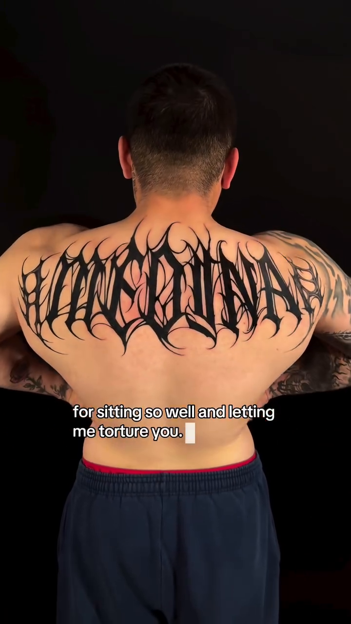 Tattoo by @tattoos.bydahlia โ blackwork, lettering_script