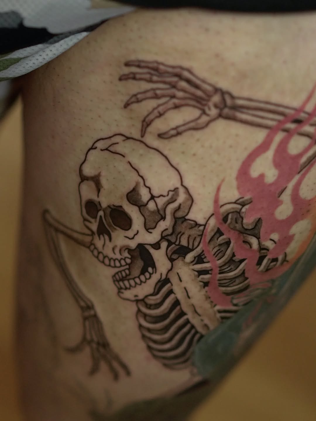 Tattoo by @zamix_traditional — black_and_grey