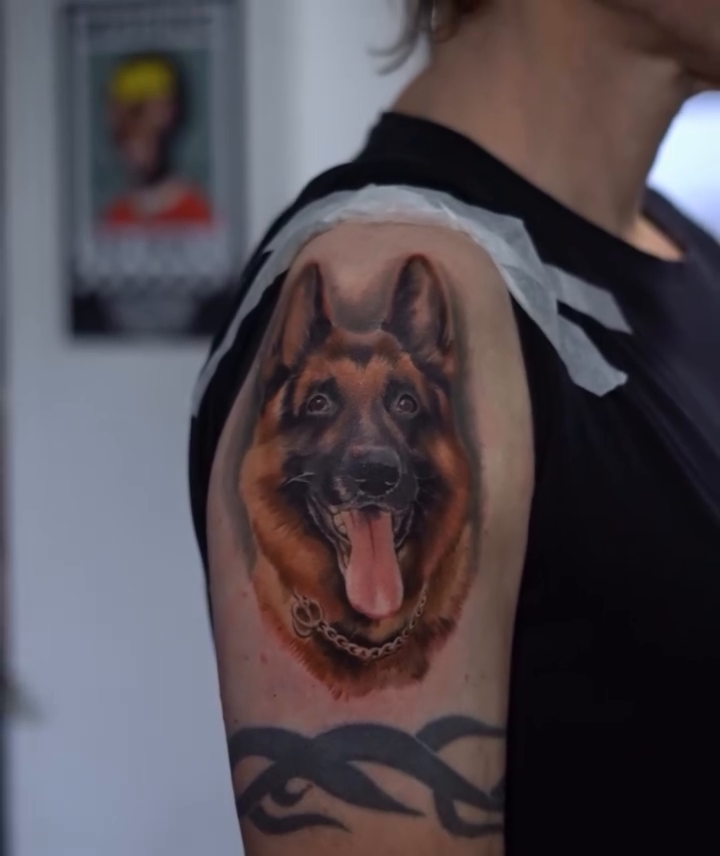 Tattoo by @remkohook_tattoos β realism, black_and_grey