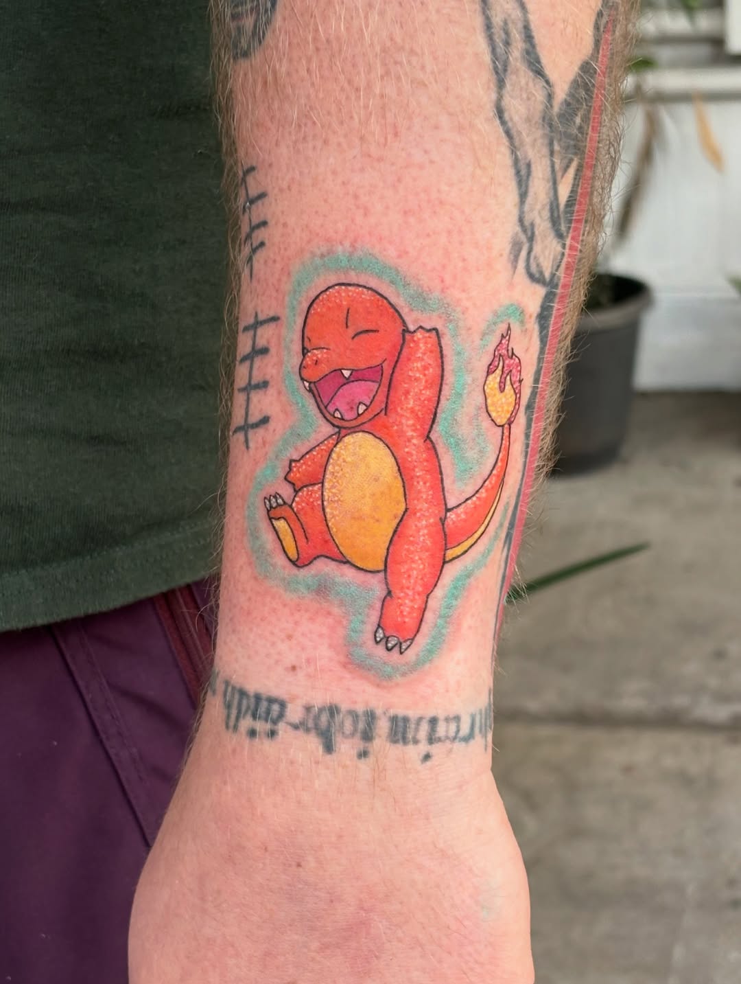 Tattoo by @tattoosbydani504 — illustrative, anime