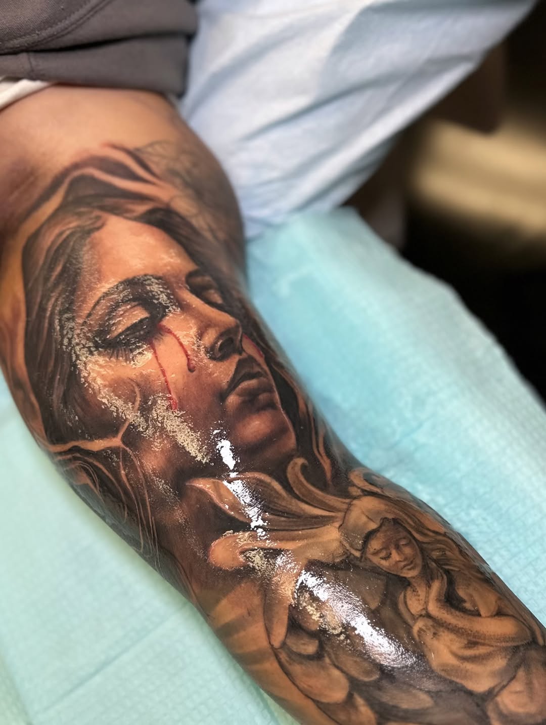 Tattoo by @lexx_tattoos β realism, black_and_grey
