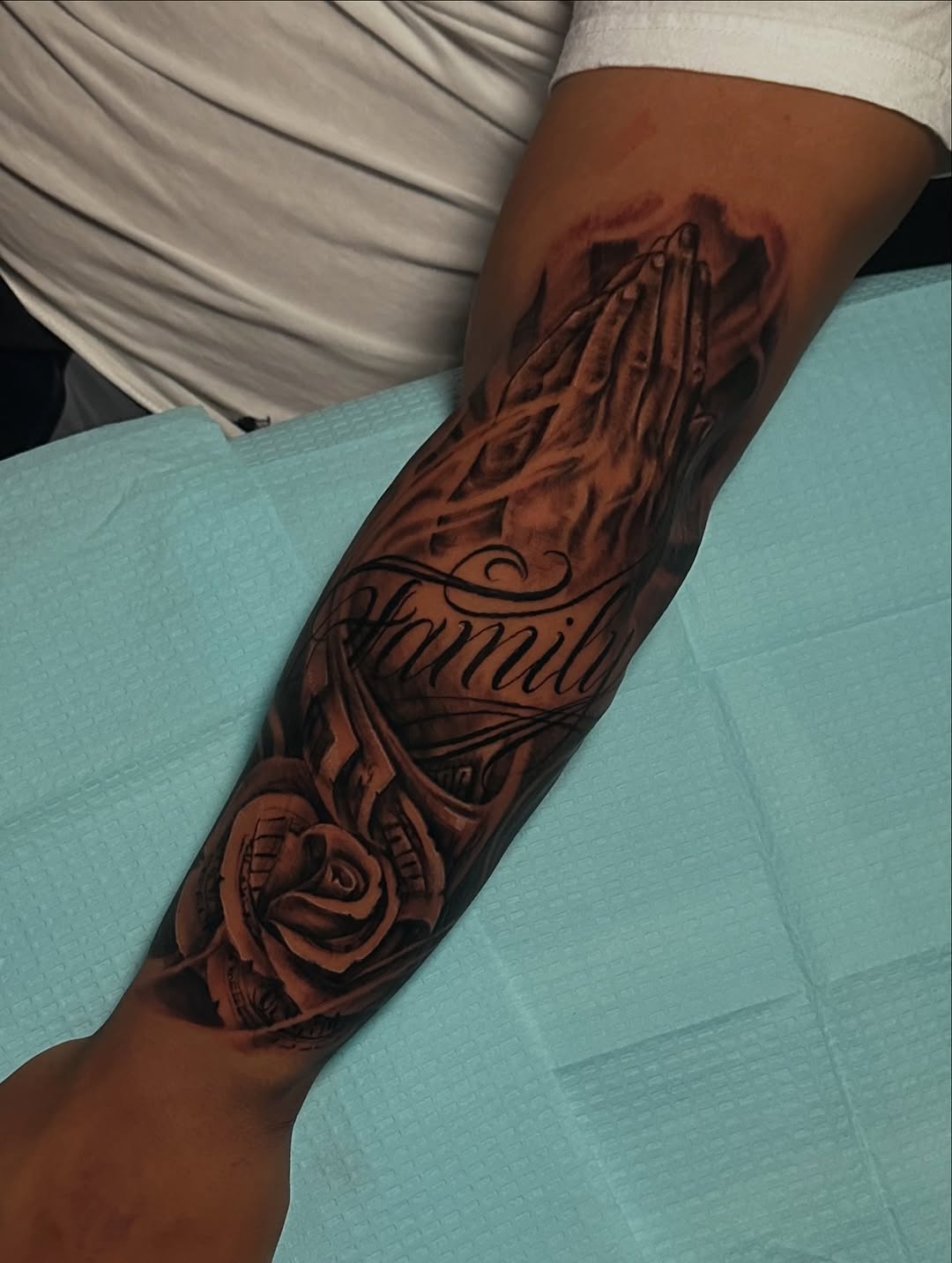 Tattoo by @lexx_tattoos β black_and_grey, lettering_script