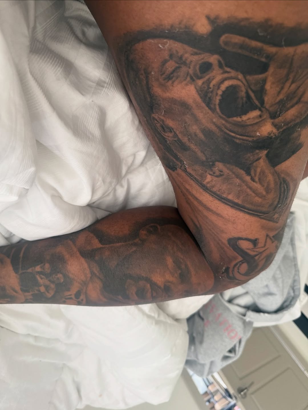 Tattoo by @lexx_tattoos β realism, black_and_grey