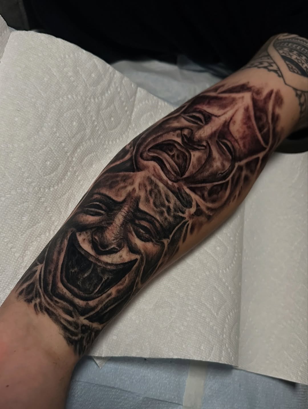 Tattoo by @lexx_tattoos β realism, black_and_grey