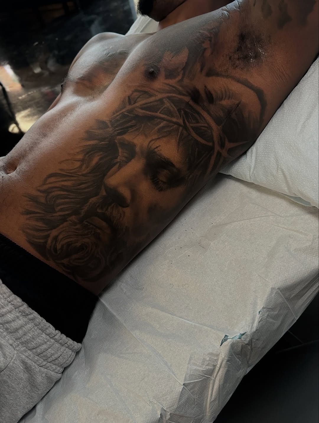 Tattoo by @lexx_tattoos β realism, black_and_grey