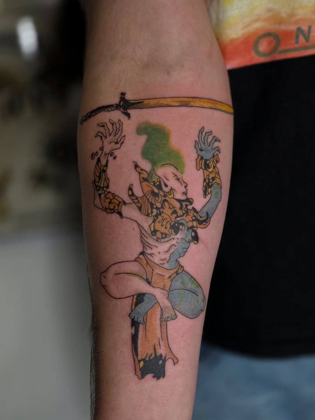 Tattoo by @faerie_rot_ โ new_school, illustrative