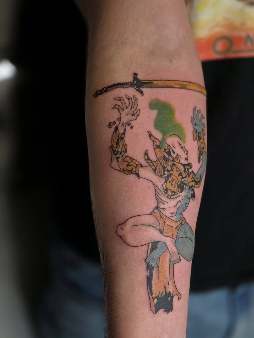 Tattoo by @faerie_rot_ โ new_school, illustrative