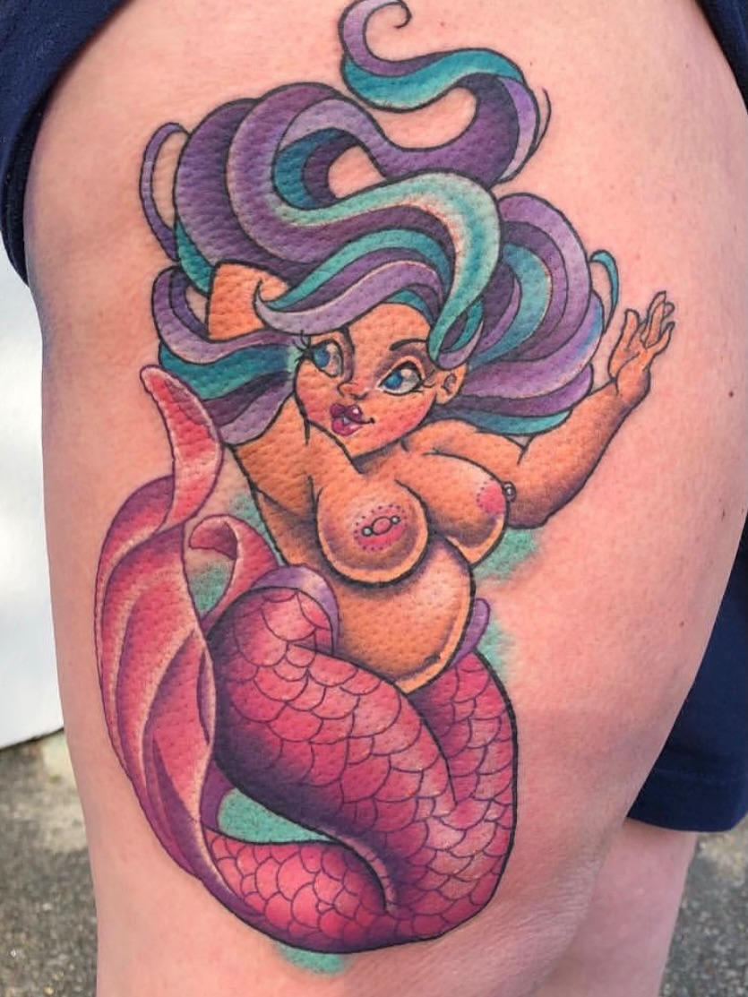Tattoo by @commonwealthtattoo757 — new_school