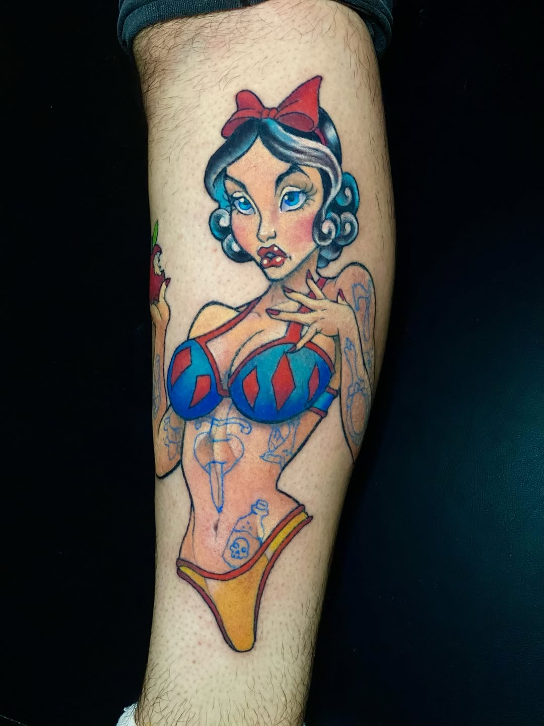 Tattoo by @commonwealthtattoo757 — neo_traditional, new_school
