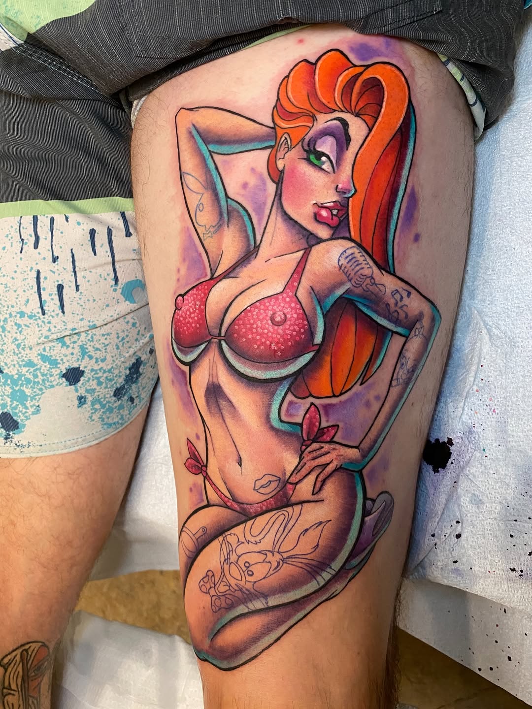 Tattoo by @commonwealthtattoo757 — new_school, realism