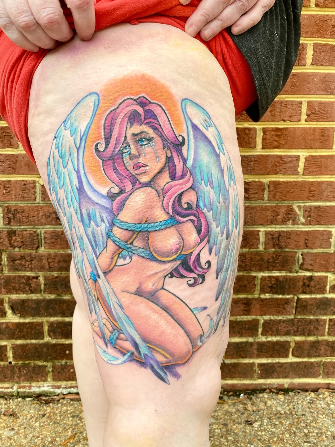 Tattoo by @commonwealthtattoo757 — new_school, anime