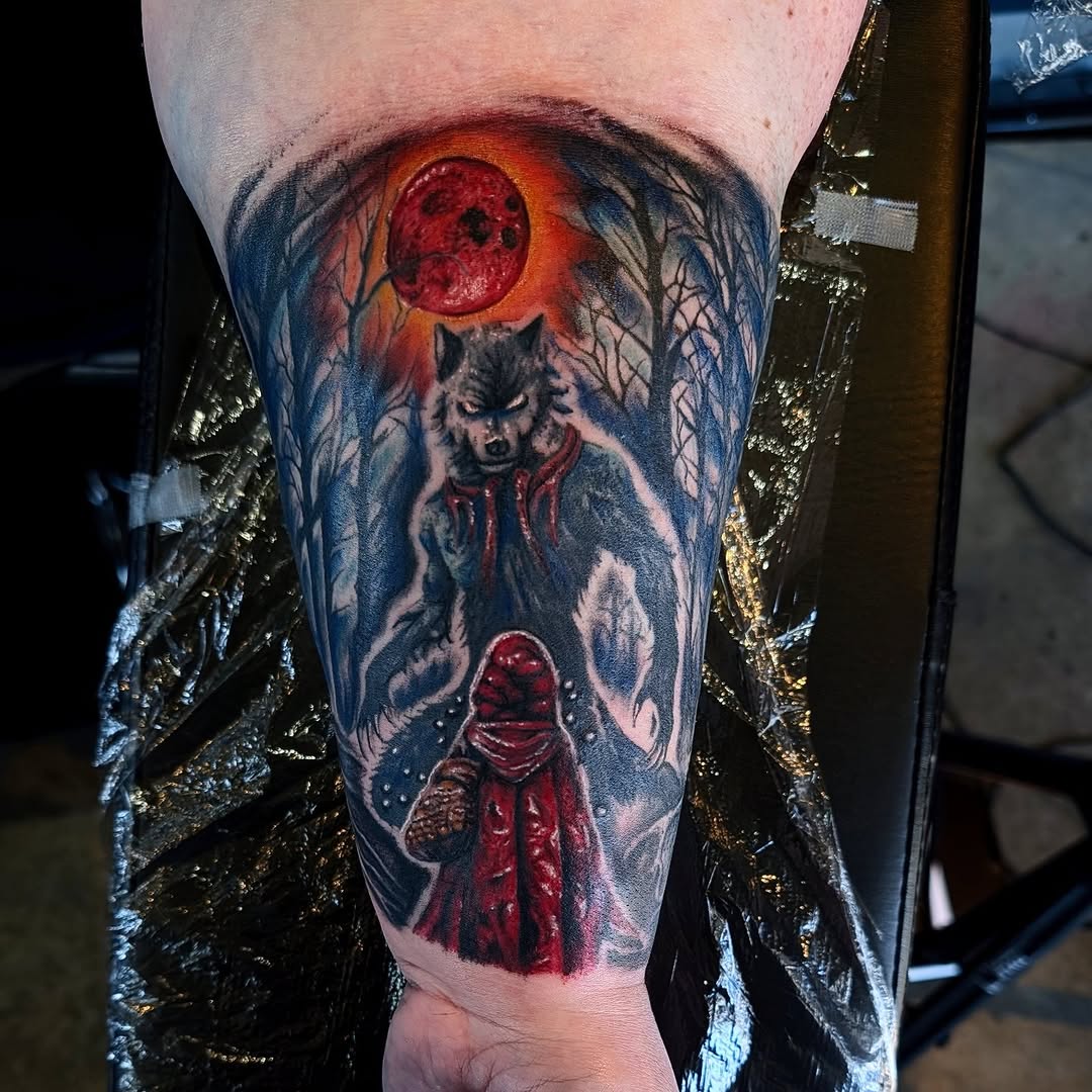 Tattoo by @dking_tattoo — realism, dark_realism