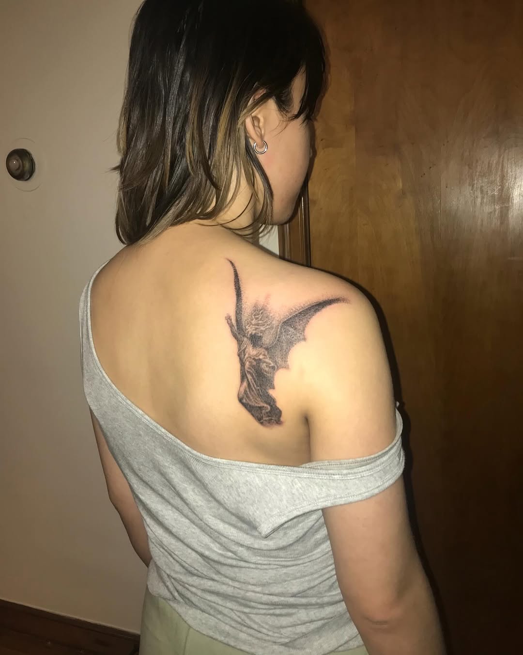 Tattoo by @gregory.bramble — black_and_grey, realism