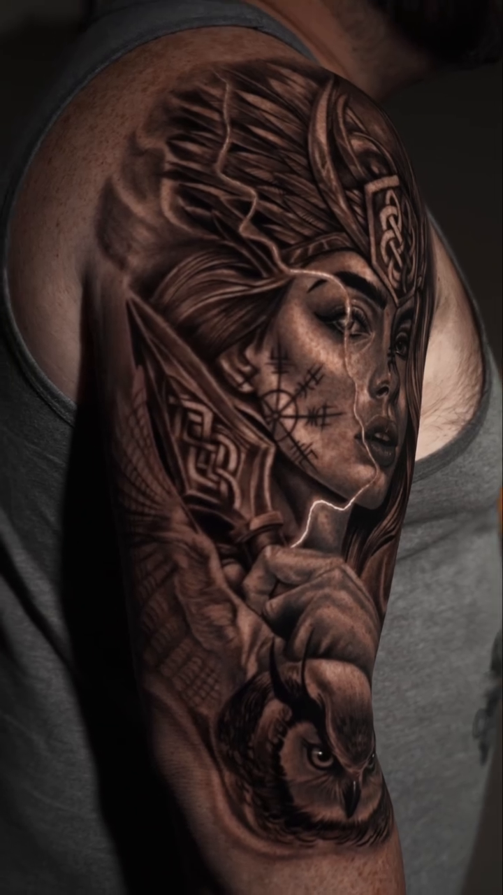 Tattoo by @baxttertattoo β black_and_grey, realism
