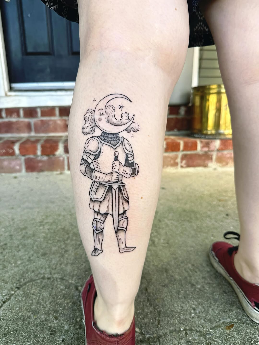Tattoo by @ratchelrob — black_and_grey