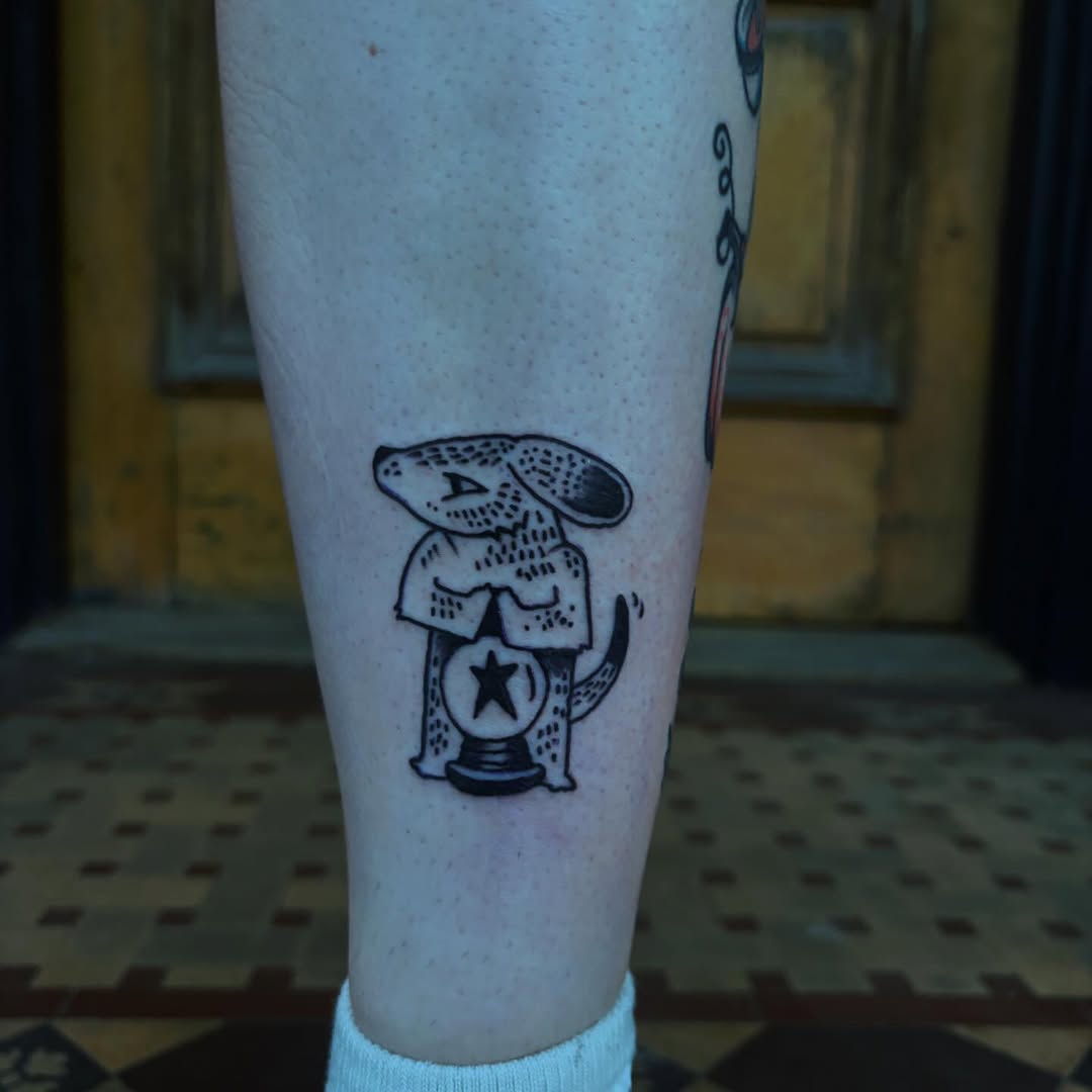 Tattoo by @easy_peezy_pokes โ ignorant, black_and_grey