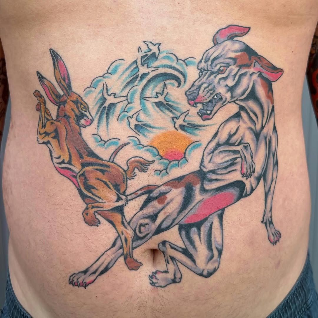 Tattoo by @mollygotlib — american_traditional, neo_traditional