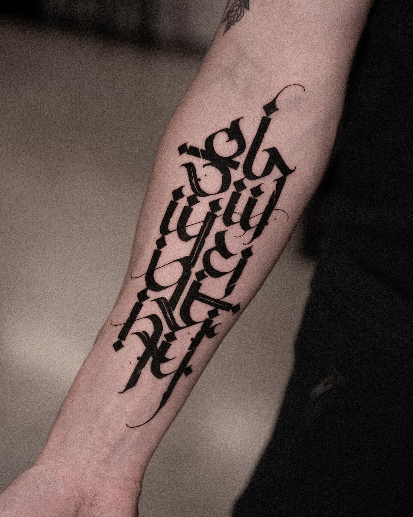 Tattoo by @low.original — lettering_script